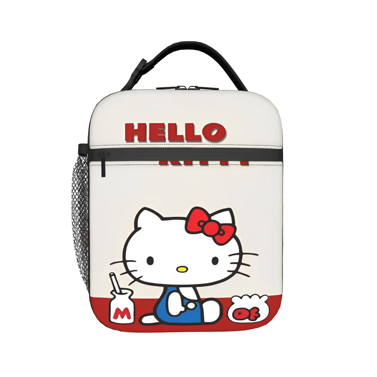 Cute Pattern Hello Kitty Lunch Bags Portable Insulated School Lunch Bag - ChildAngle