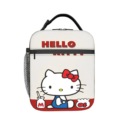 Cute Pattern Hello Kitty Lunch Bags Portable Insulated School Lunch Bag - ChildAngle