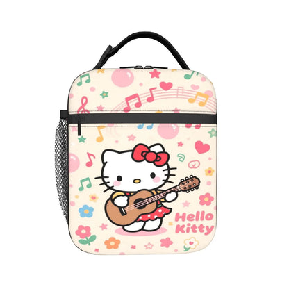 Cute Pattern Hello Kitty Lunch Bags Portable Insulated School Lunch Bag - ChildAngle