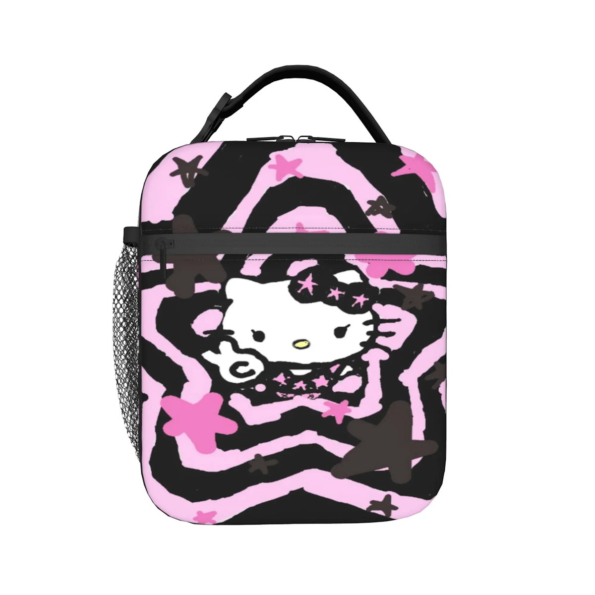 Cute Pattern Hello Kitty Lunch Bags Portable Insulated School Lunch Bag - ChildAngle