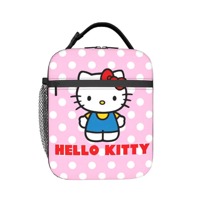 Cute Pattern Hello Kitty Lunch Bags Portable Insulated School Lunch Bag - ChildAngle