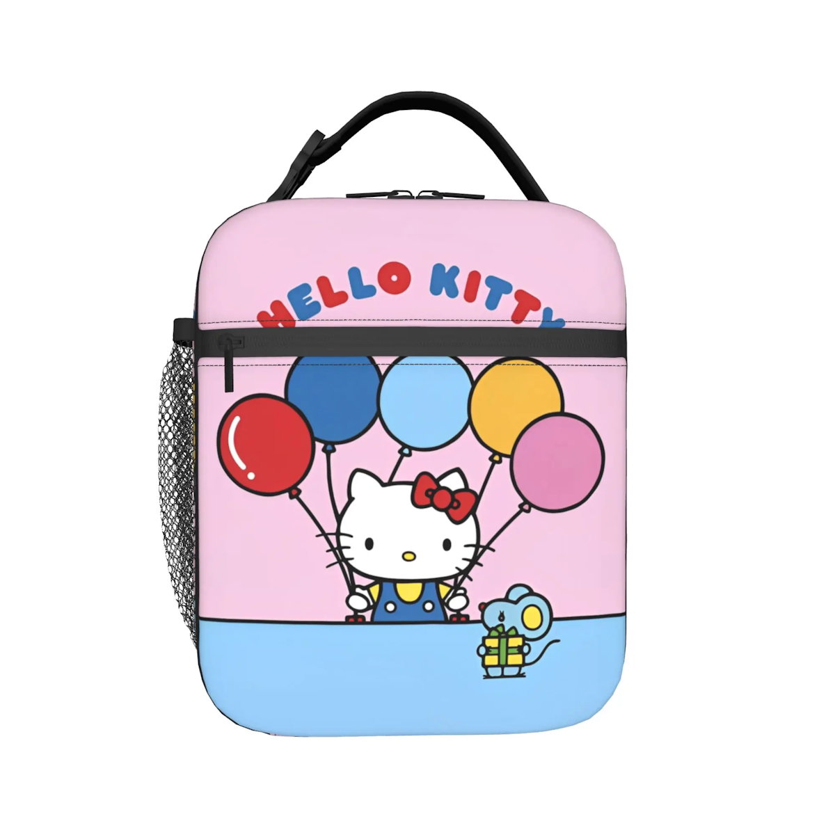 Cute Pattern Hello Kitty Lunch Bags Portable Insulated School Lunch Bag - ChildAngle