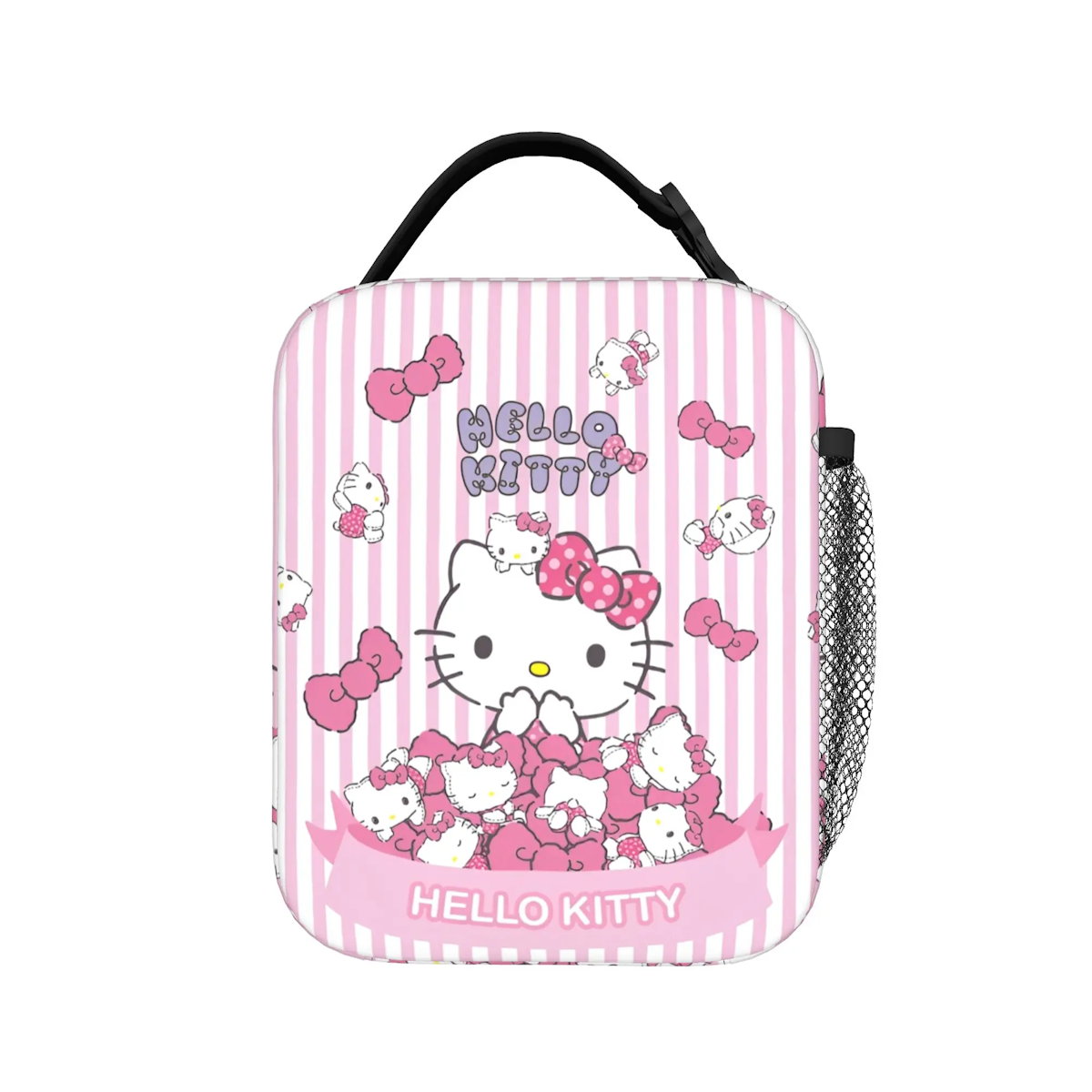 Cute Pattern Hello Kitty Lunch Bags Portable Insulated School Lunch Bag - ChildAngle
