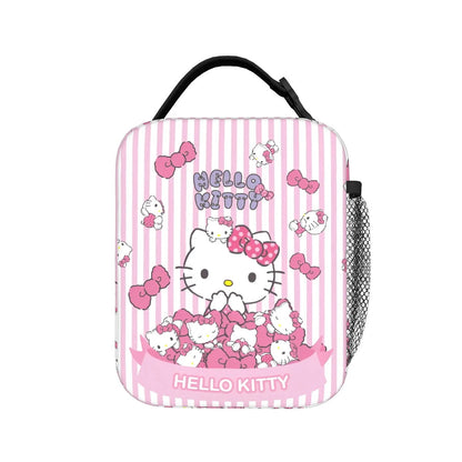 Cute Pattern Hello Kitty Lunch Bags Portable Insulated School Lunch Bag - ChildAngle
