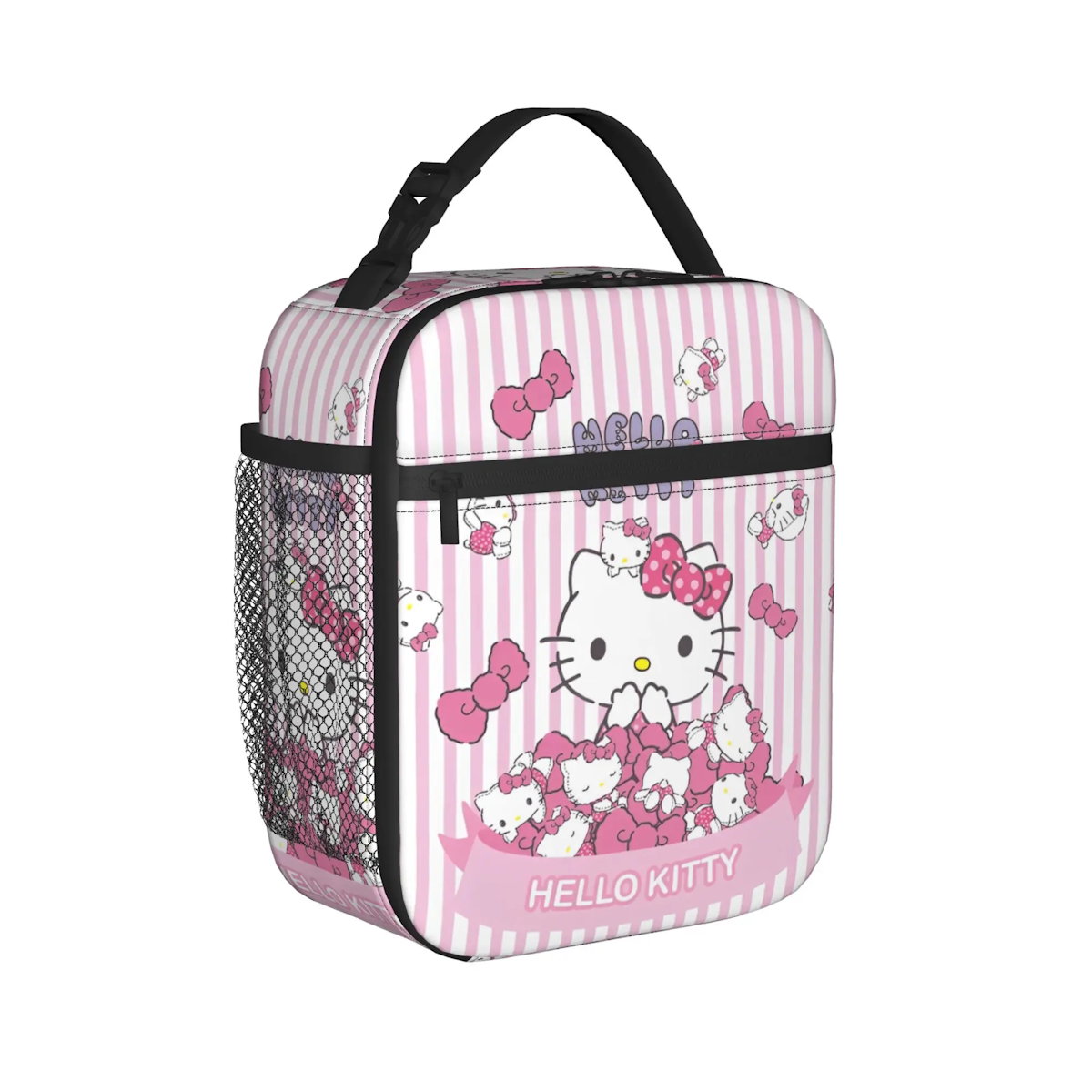 Cute Pattern Hello Kitty Lunch Bags Portable Insulated School Lunch Bag - ChildAngle