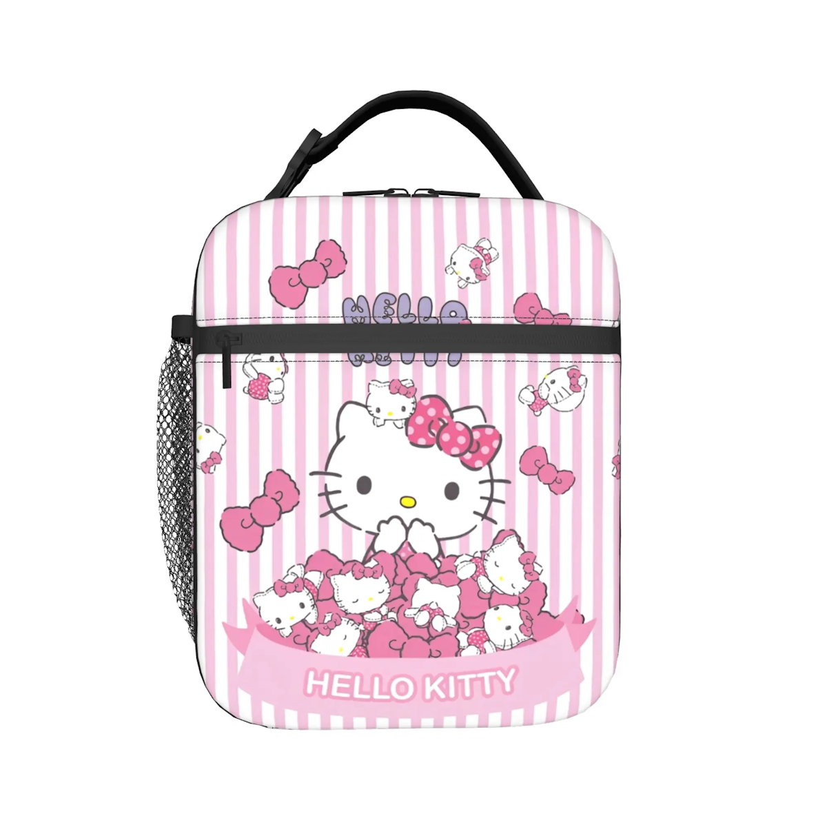 Cute Pattern Hello Kitty Lunch Bags Portable Insulated School Lunch Bag - ChildAngle
