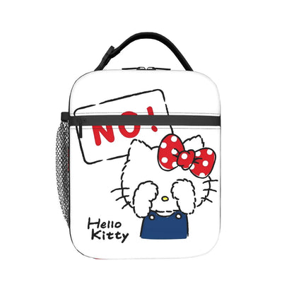 Cute Pattern Hello Kitty Lunch Bags Portable Insulated School Lunch Bag - ChildAngle