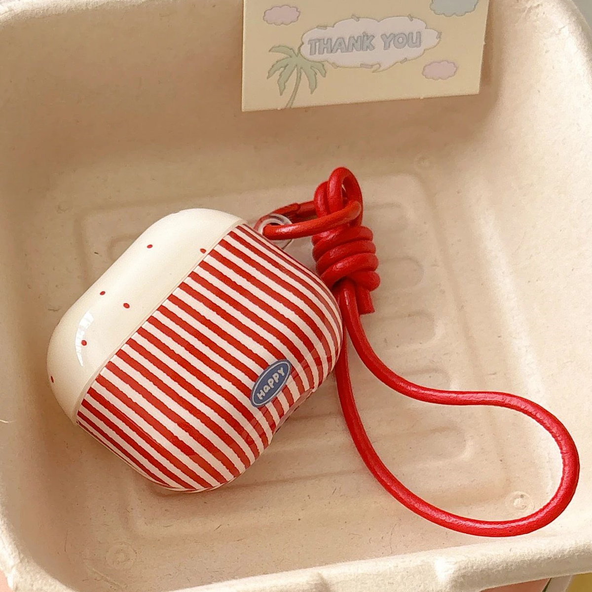 Striped and Polka dot AirPods cases - ChildAngle