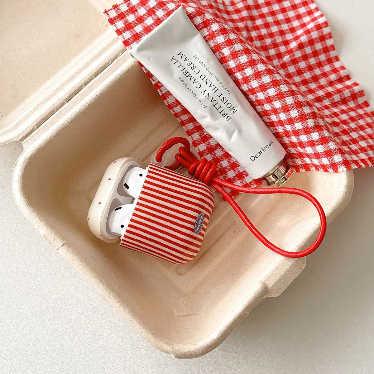 Striped and Polka dot AirPods cases - ChildAngle