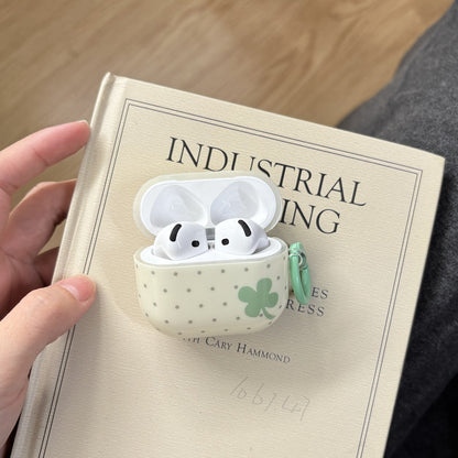 Clover Polka dot AirPods cases - ChildAngle
