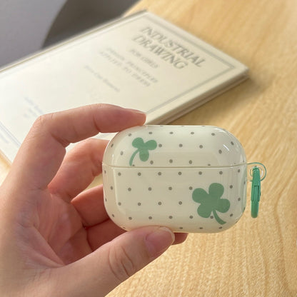 Clover Polka dot AirPods cases - ChildAngle