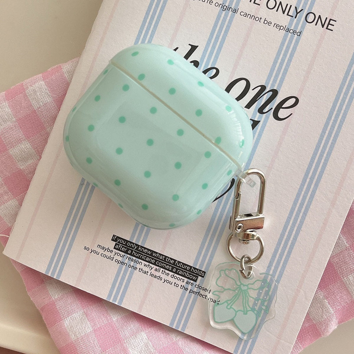 Polka dot AirPods cases - ChildAngle
