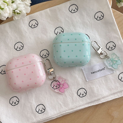 Polka dot AirPods cases - ChildAngle