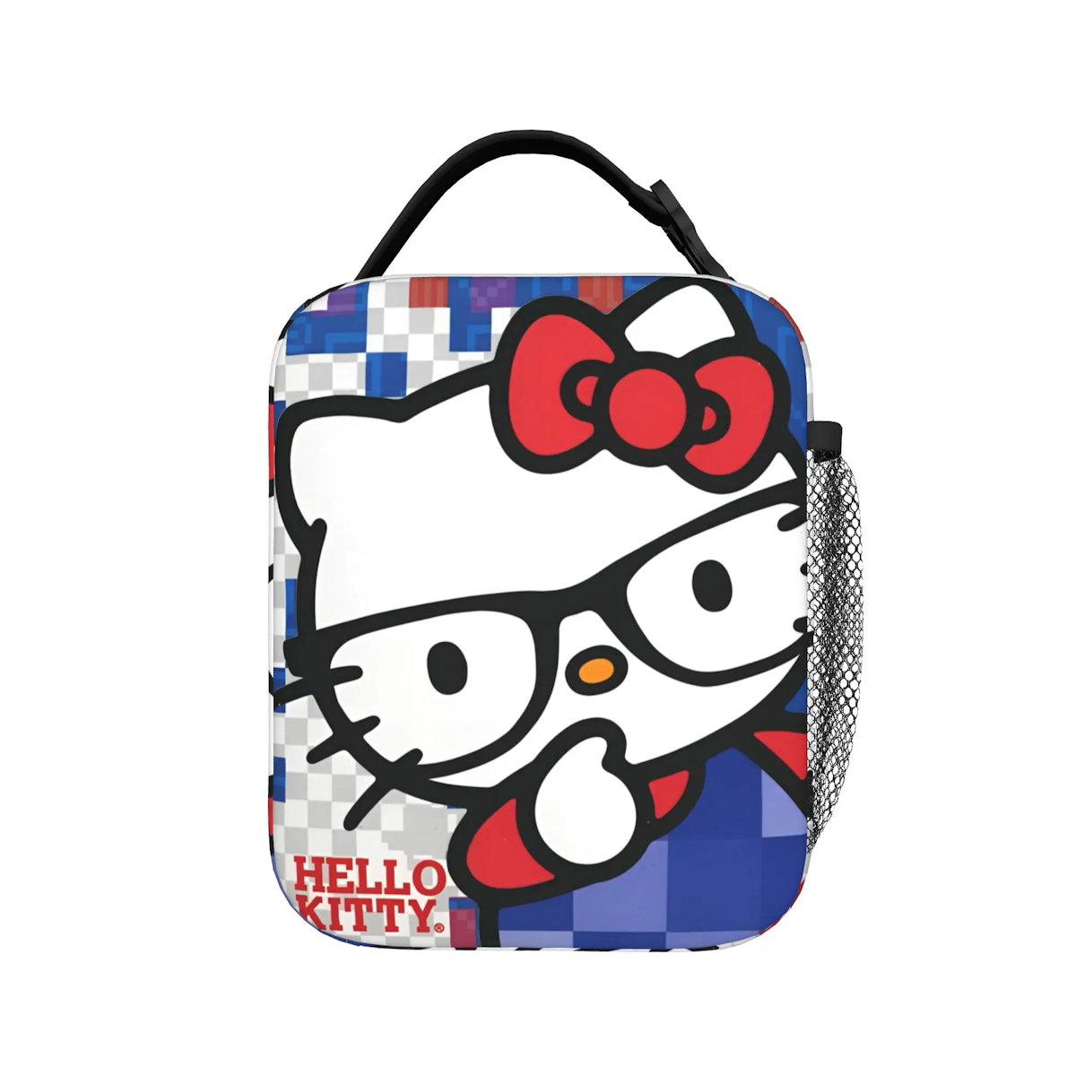 Hello Kitty Lunch Bag Portable Insulated Tote for Girls - ChildAngle