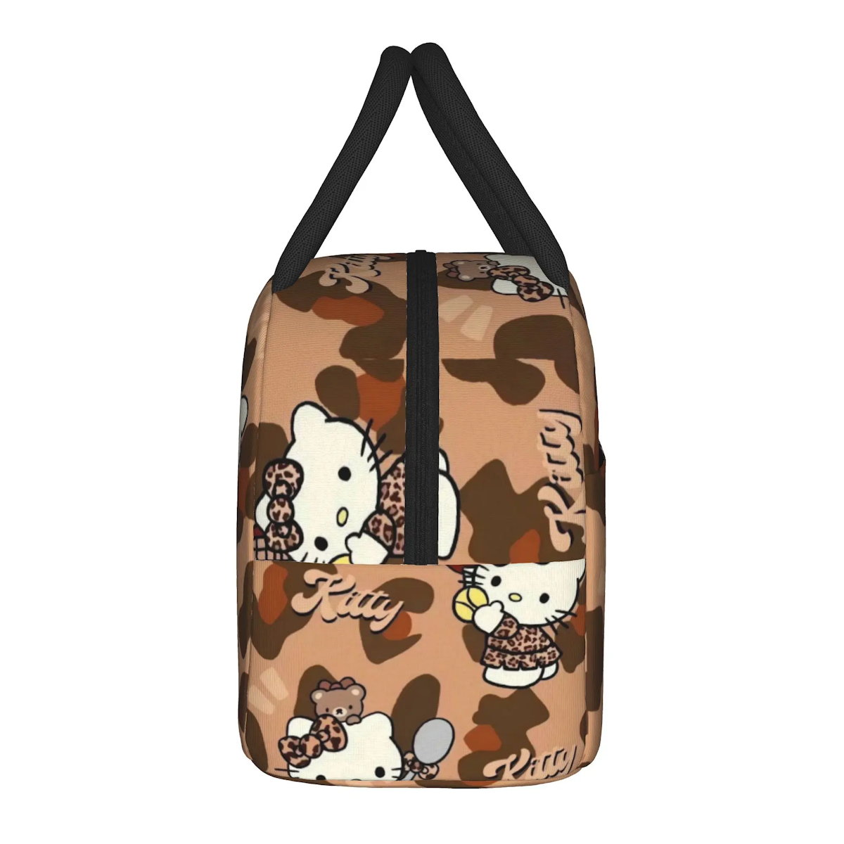 Hello Kitty Lunch Bags Portable Insulated Tote for Schools - ChildAngle
