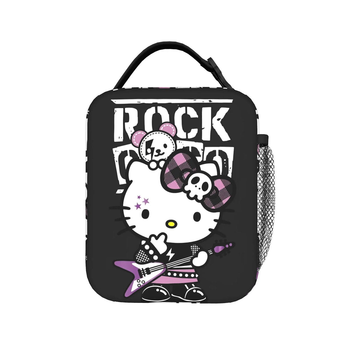 Hello Kitty Lunch Bag Portable Insulated Tote for Girls - ChildAngle