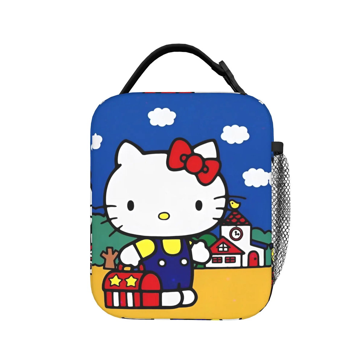 Hello Kitty Lunch Bag Portable Insulated Tote for Girls - ChildAngle