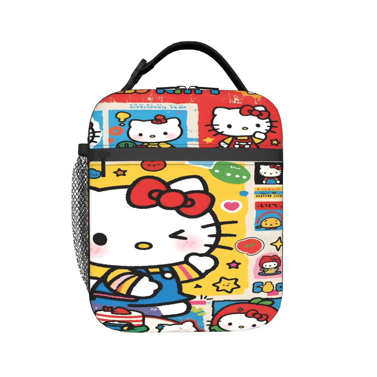 Hello Kitty Lunch Bag Portable Insulated Tote for Girls - ChildAngle