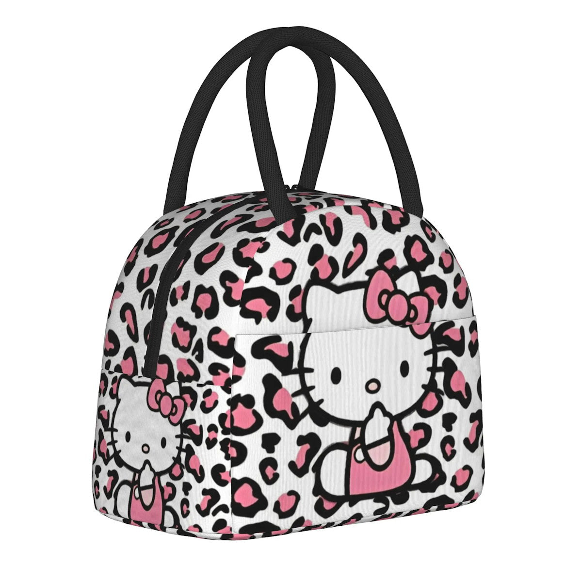 Hello Kitty Lunch Bags Portable Insulated Tote for Schools - ChildAngle