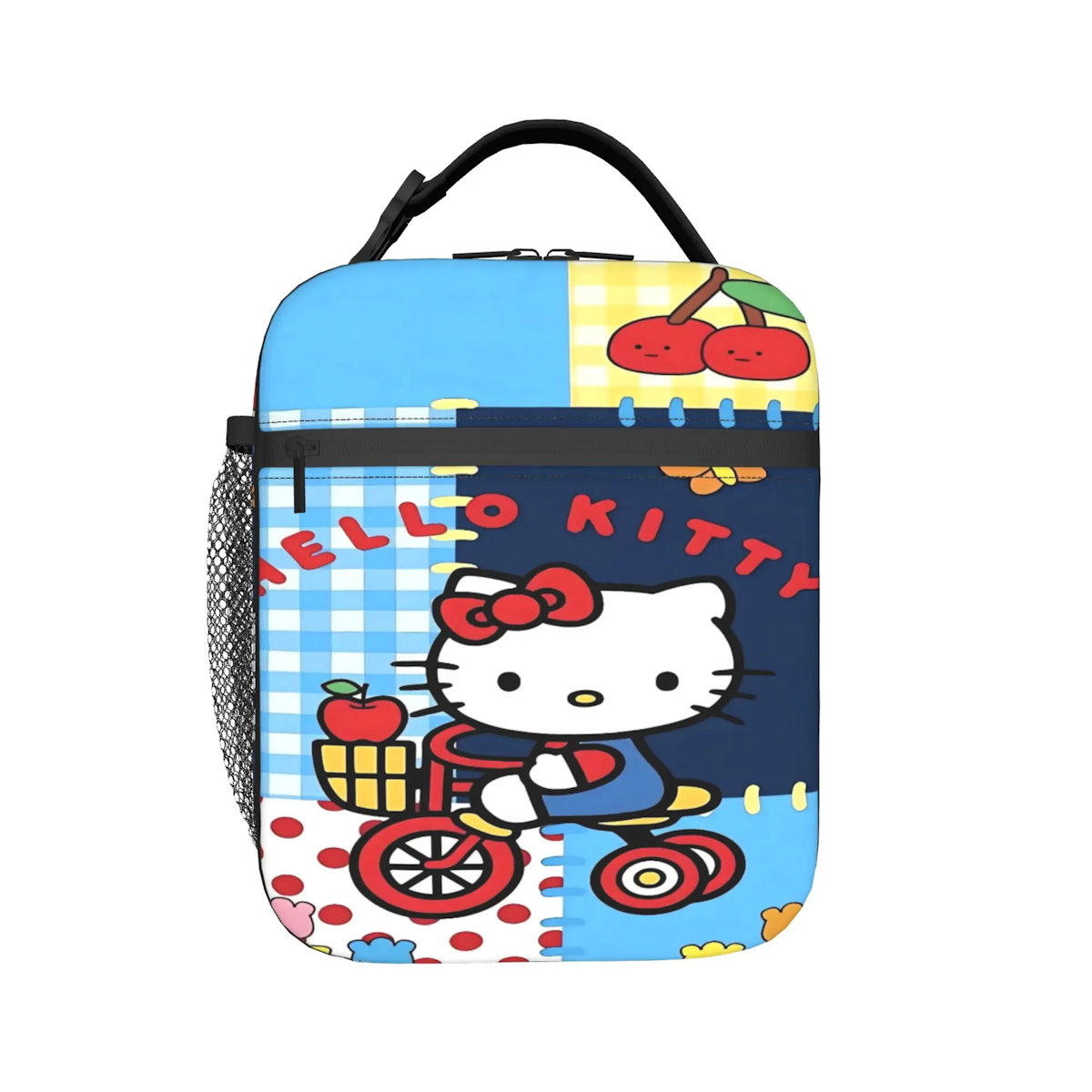 Hello Kitty Lunch Bag Portable Insulated Tote for Girls - ChildAngle