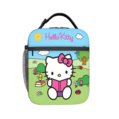 Hello Kitty Lunch Bag Portable Insulated Tote for Girls - ChildAngle