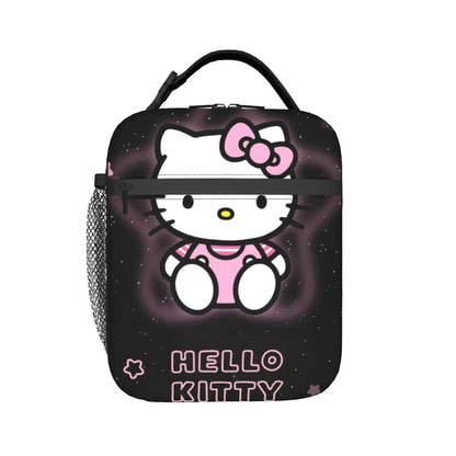 Hello Kitty Lunch Bag Portable Insulated Tote for Girls - ChildAngle