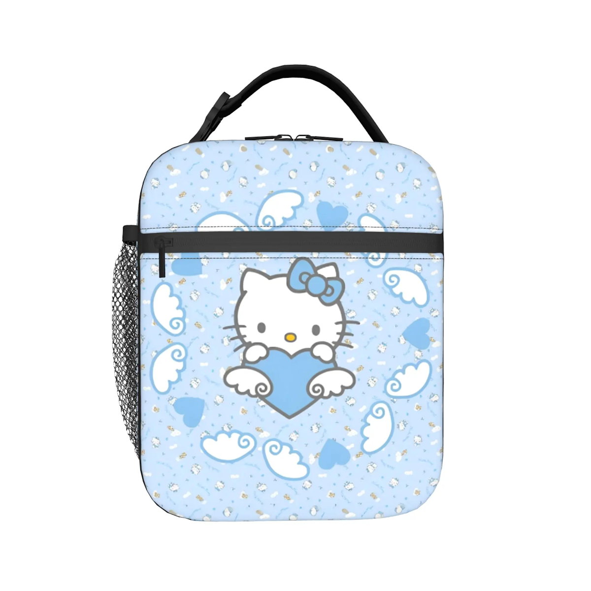Hello Kitty Lunch Bag Portable Insulated Tote for Girls - ChildAngle