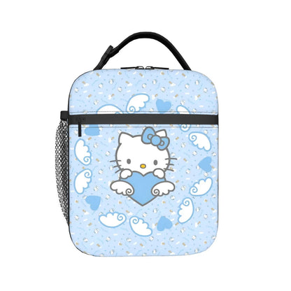 Hello Kitty Lunch Bag Portable Insulated Tote for Girls - ChildAngle