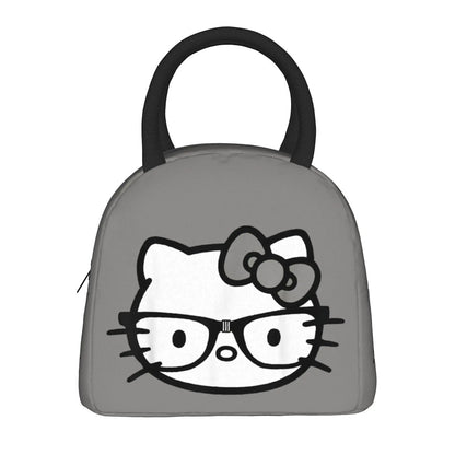 Hello Kitty Lunch Bags Portable Insulated Tote for Schools - ChildAngle