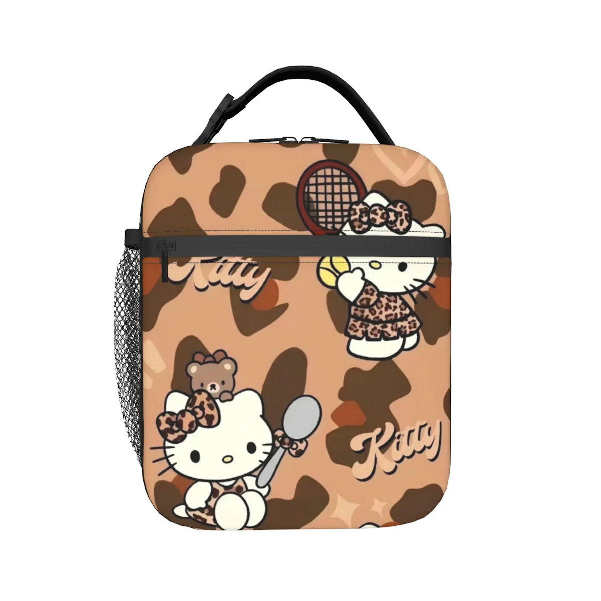 Hello Kitty Lunch Bag Portable Insulated Tote for Girls - ChildAngle