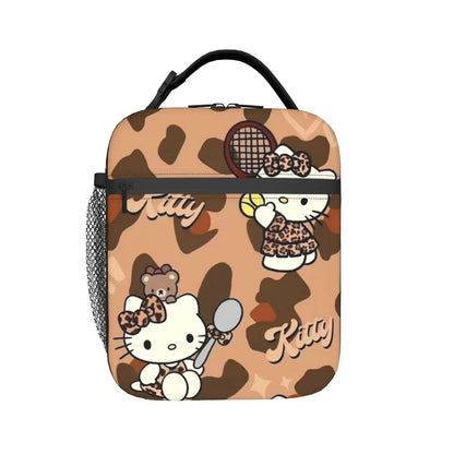 Hello Kitty Lunch Bag Portable Insulated Tote for Girls - ChildAngle