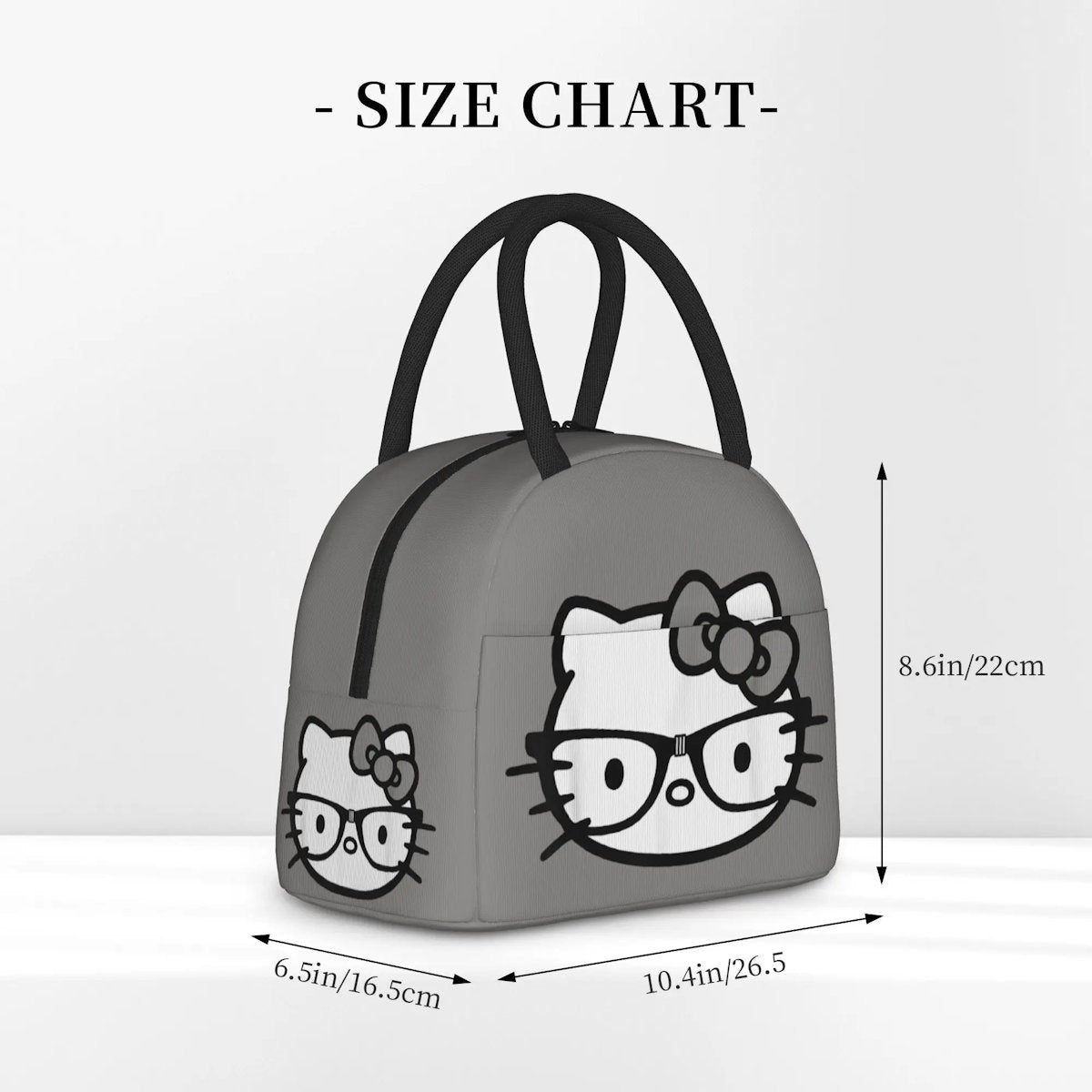 Hello Kitty Lunch Bags Portable Insulated Tote for Schools - ChildAngle