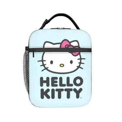 Hello Kitty Lunch Bag Portable Insulated Tote for Girls - ChildAngle