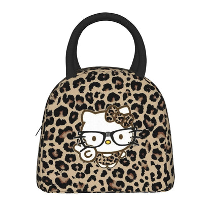 Hello Kitty Lunch Bags Portable Insulated Tote for Schools - ChildAngle