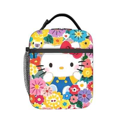 Hello Kitty Lunch Bag Portable Insulated Tote for Girls - ChildAngle