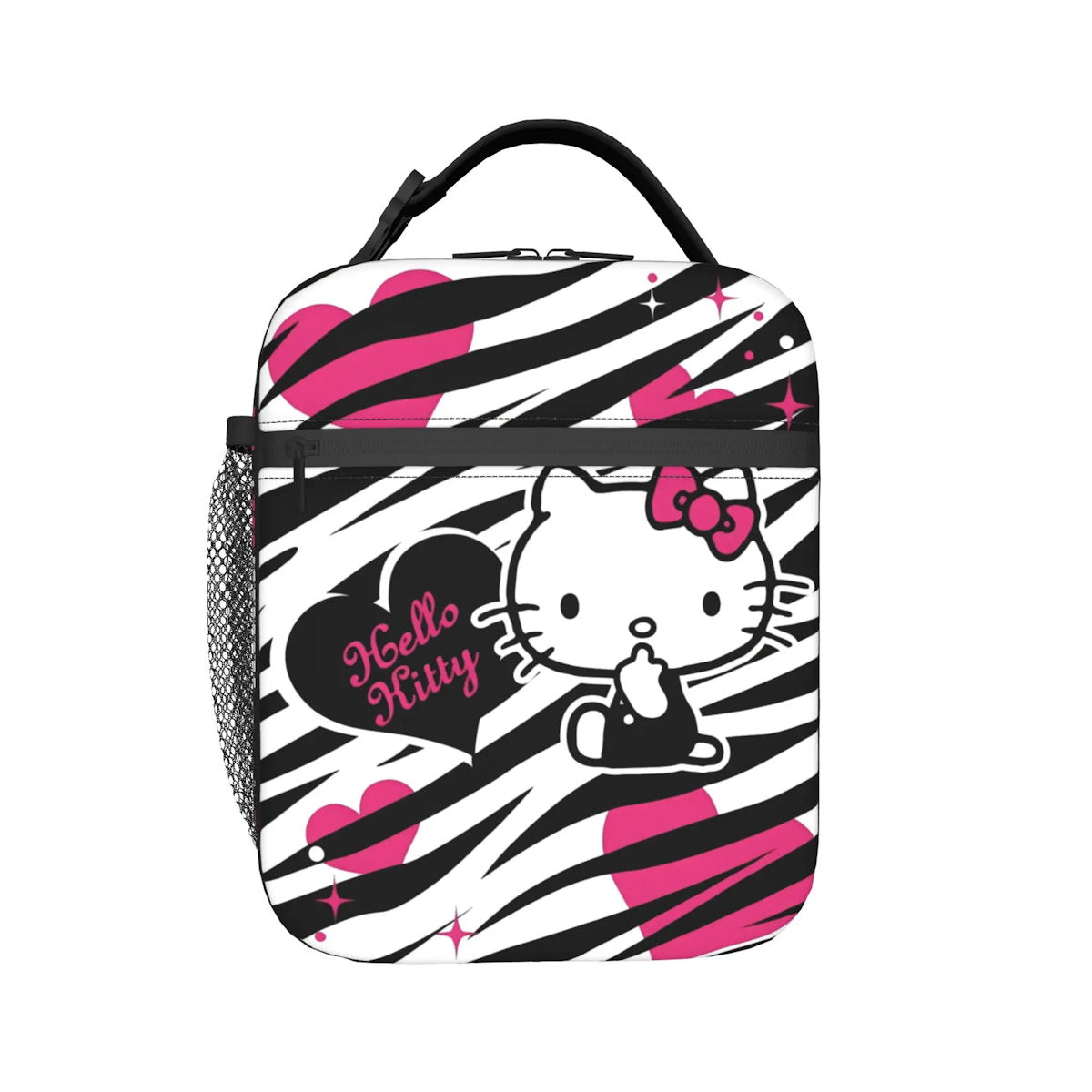 Hello Kitty Lunch Bag Portable Insulated Tote for Girls - ChildAngle