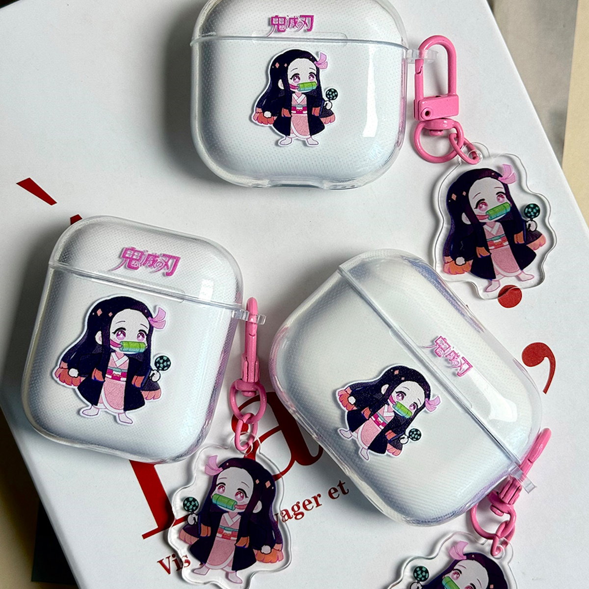 Demon Slayer AirPods Case AirPods Pro 3 - ChildAngle AirPods Protective Case