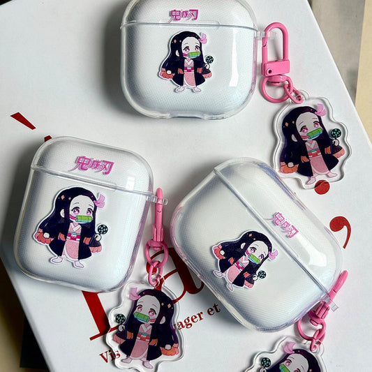 Demon Slayer AirPods Case AirPods Pro 3 - ChildAngle AirPods Protective Case
