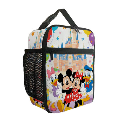Disney Mickey Mouse Minnie Mouse Lunch Bag Portable Lunch Tote - ChildAngle
