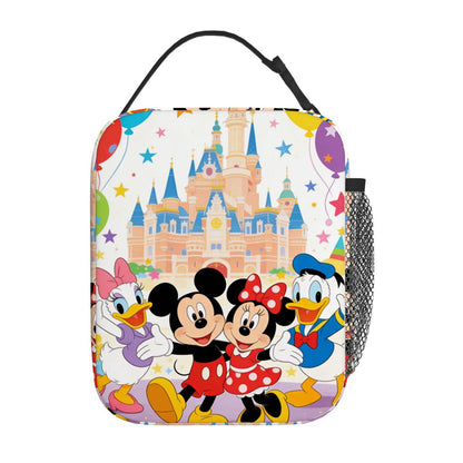 Disney Mickey Mouse Minnie Mouse Lunch Bag Portable Lunch Tote - ChildAngle
