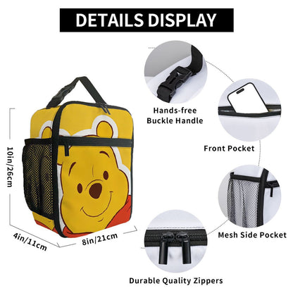 Disney Winnie The Pooh Lunch Bag Portable Lunch Tote - ChildAngle
