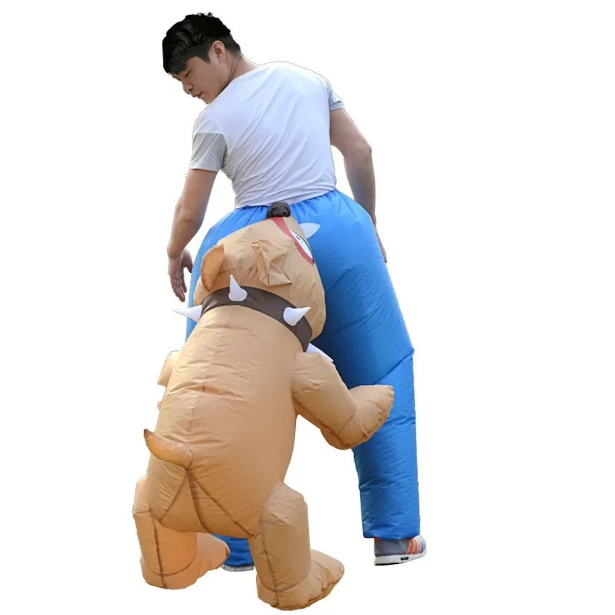 Teens and Adults Dog Bite Butt Inflatable Costumes - ChildAngle