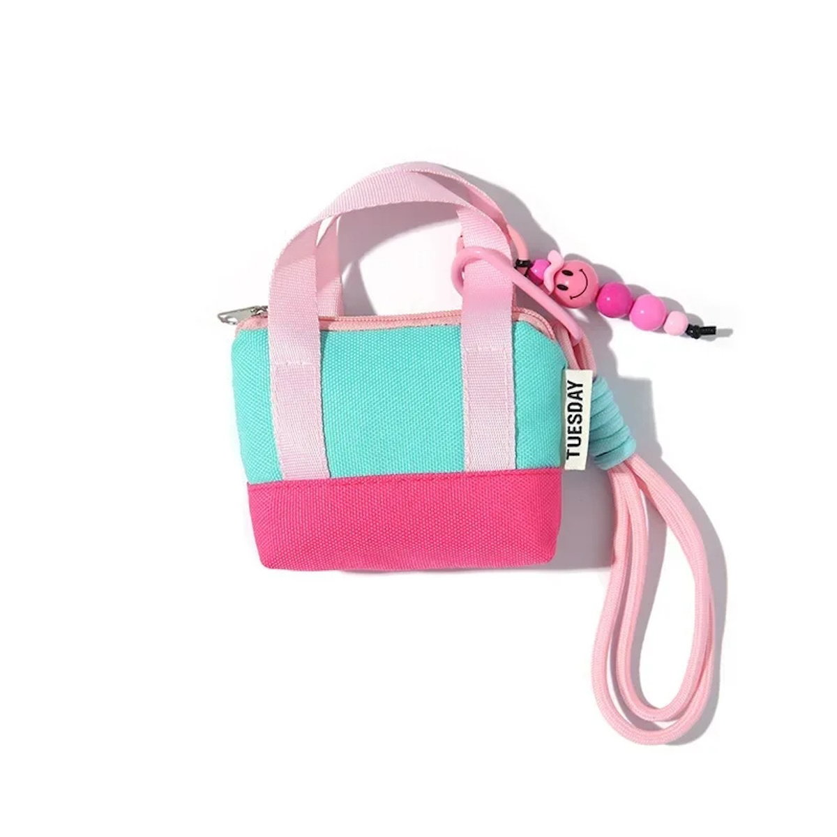 Set of canvas colorful small handbags with straps for AirPods and all Earphones - ChildAngle Universal AirPods Case