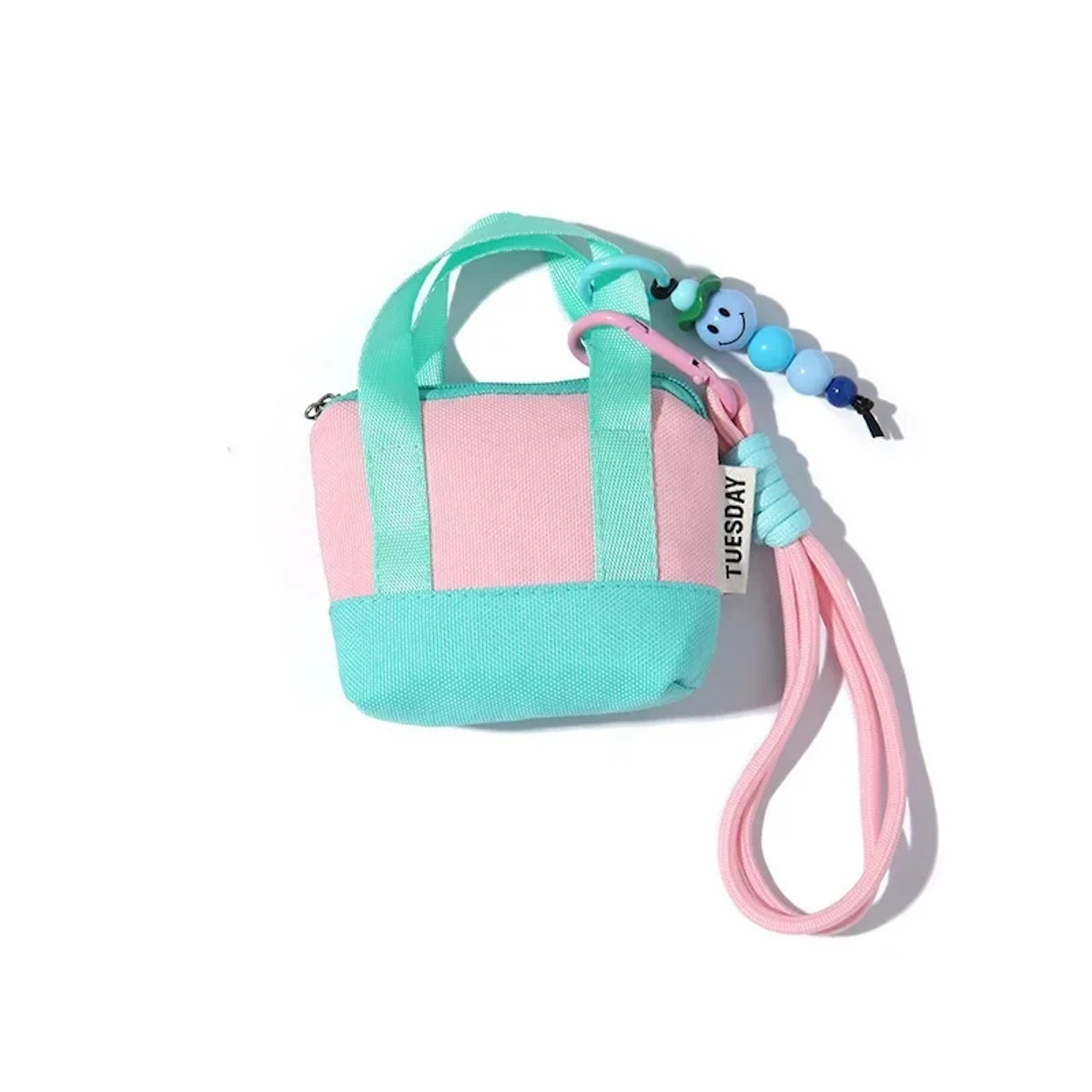 Set of canvas colorful small handbags with straps for AirPods and all Earphones - ChildAngle Universal AirPods Case