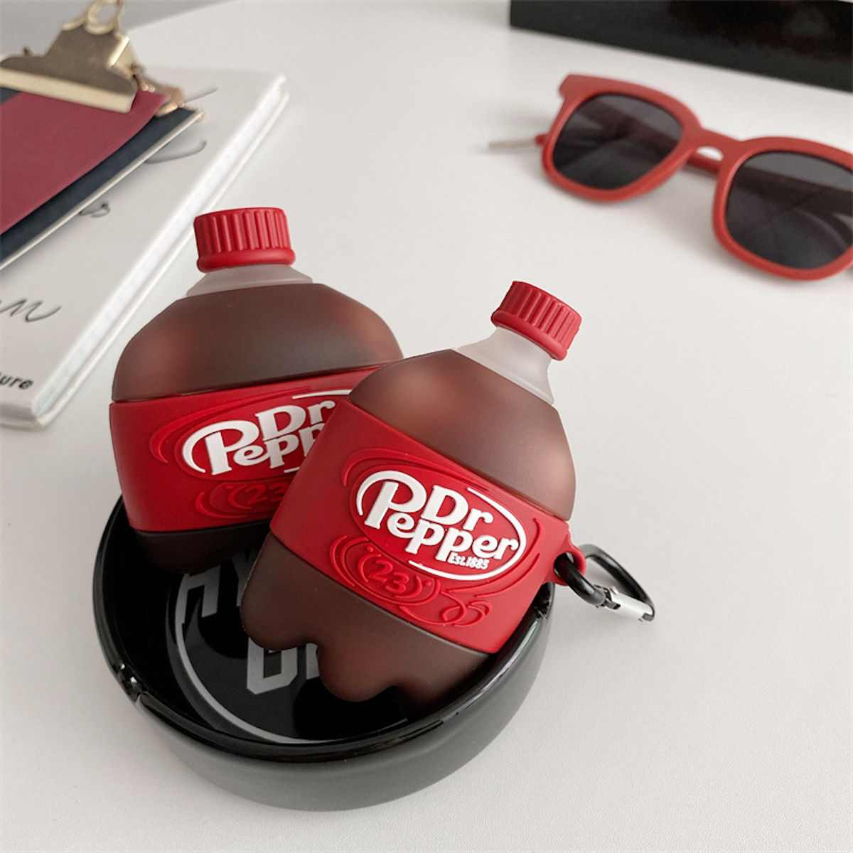 Dr Pepper AirPods Case - ChildAngle