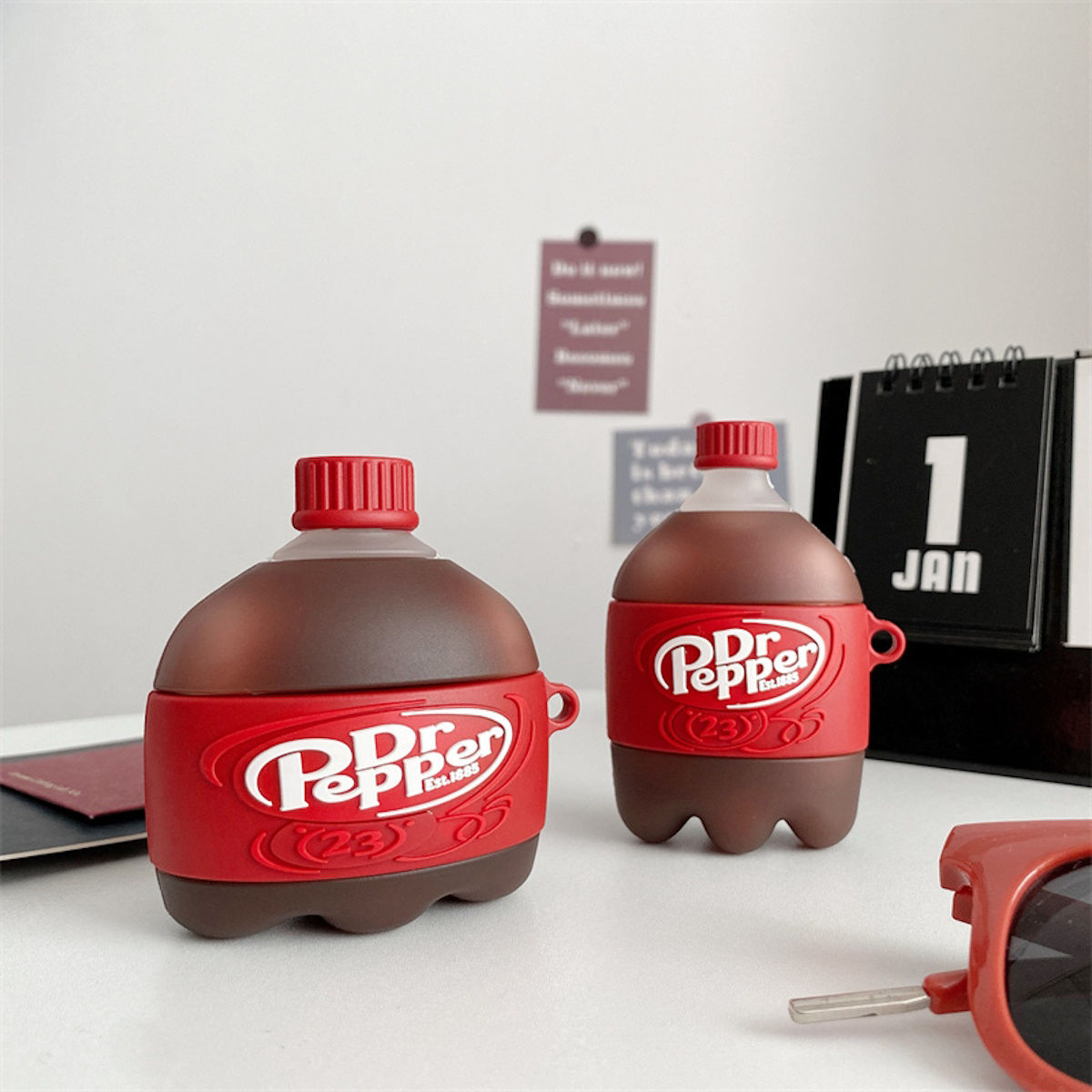 Dr Pepper AirPods Case - ChildAngle