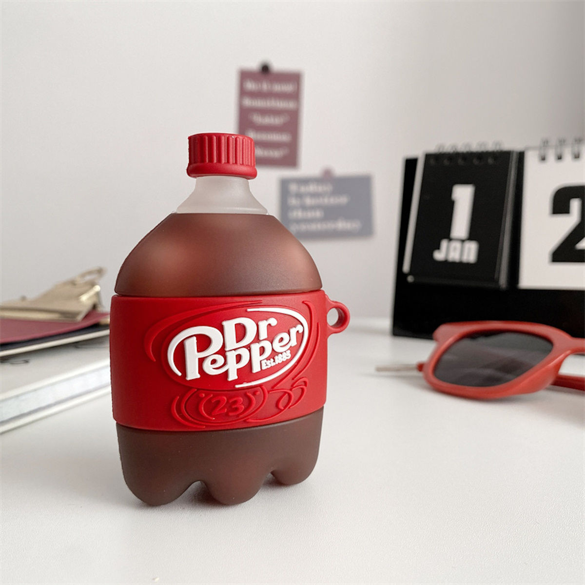 Dr Pepper AirPods Case - ChildAngle
