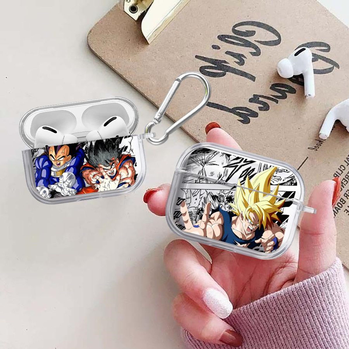 Dragon Ball Goku AirPods Case - ChildAngle