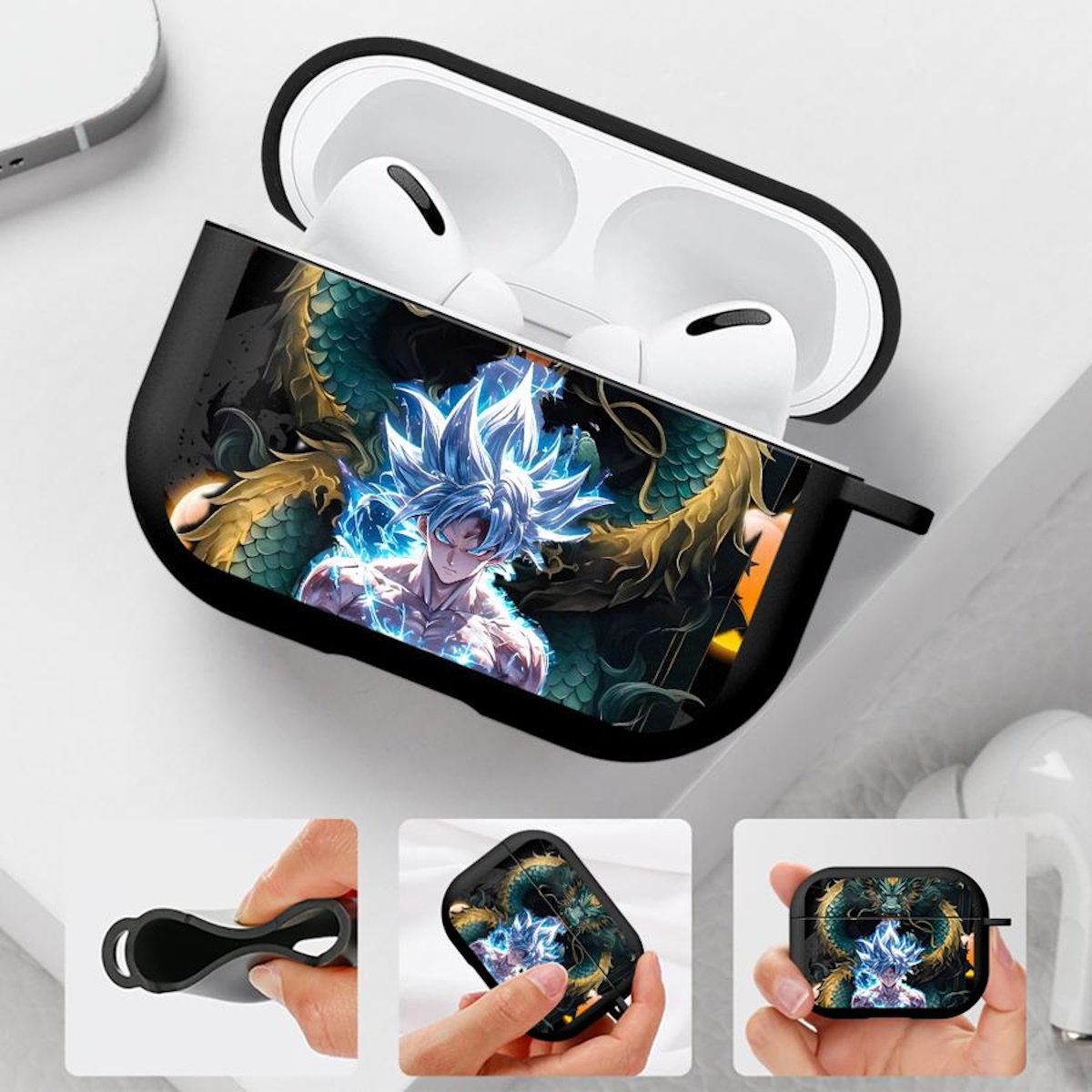 Dragon Ball Goku AirPods Case - ChildAngle