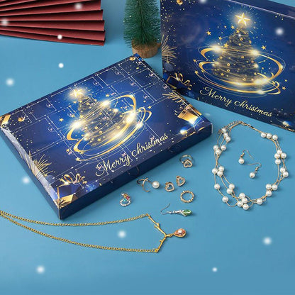 Teens Advent Calendar Jewelry Advent Calendar for Girls Earring Advent Calendar Christmas Calendar Necklace Earrings - ChildAngle